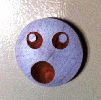 Using the Pendant Jig: “Scream” Fridge Magnet