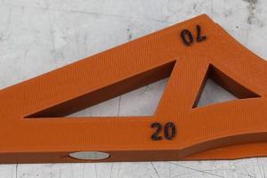 Wheel angle set jig 70/20 for 8" wheel
