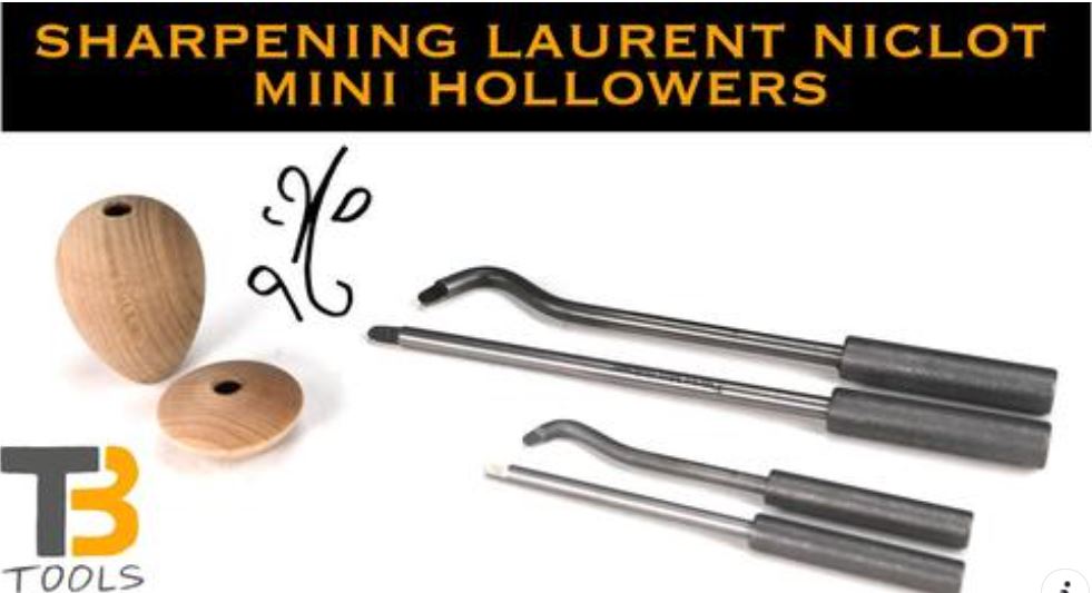 Sharpening your Laurent Niclot Miniature Hollowing Tools